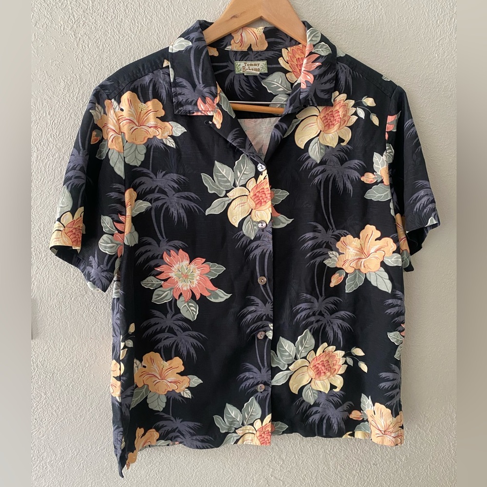 Vintage silk Tommy Bahama shirt